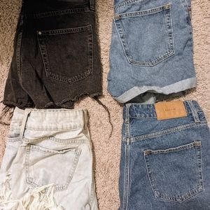 BUNDLE of Women's Denim shorts (Sz 8)